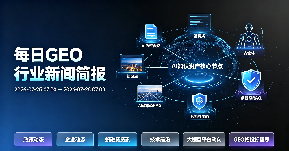 GEO行业新闻简报-20260726